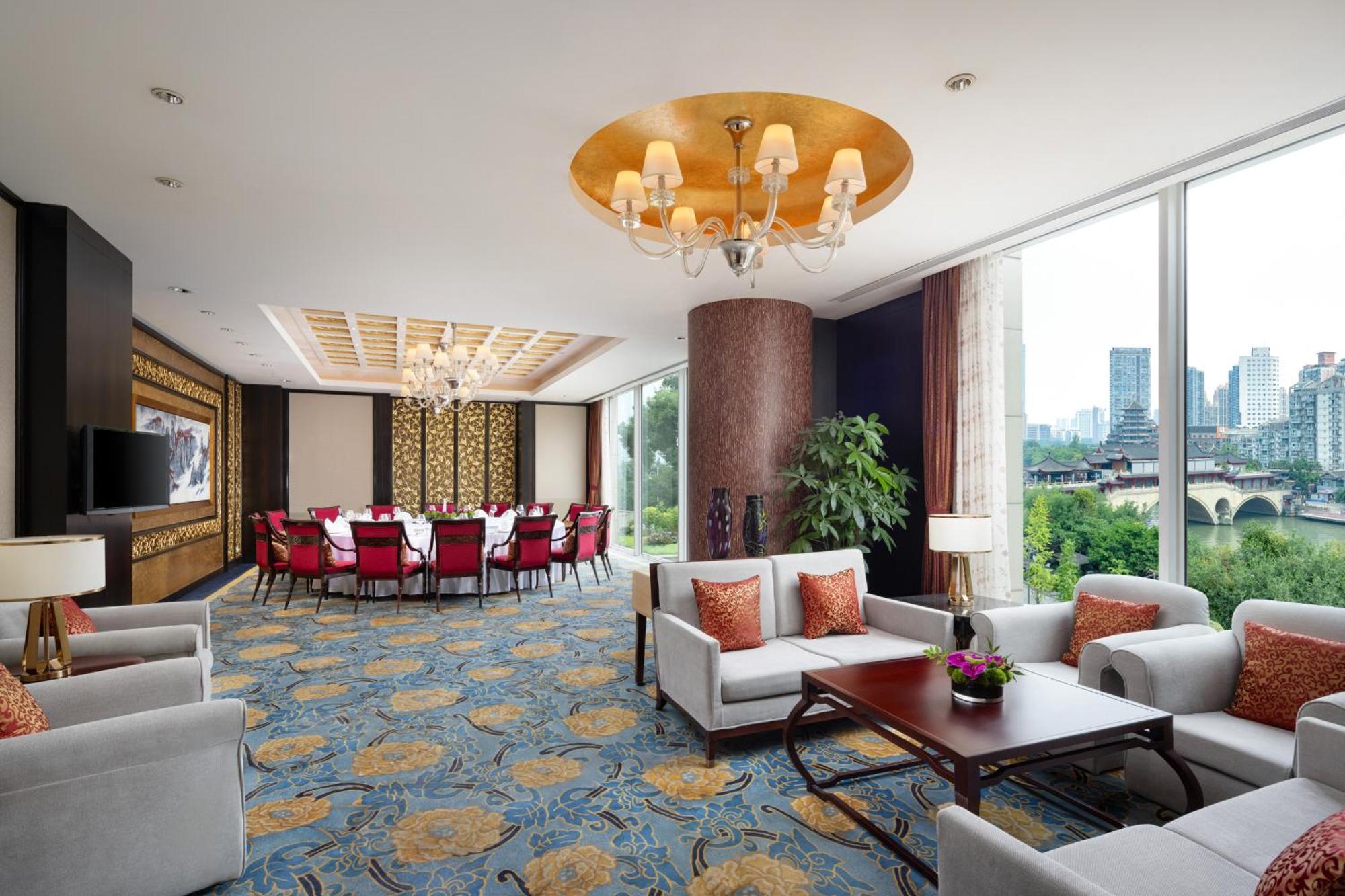 Shangri-La Chengdú Exterior foto