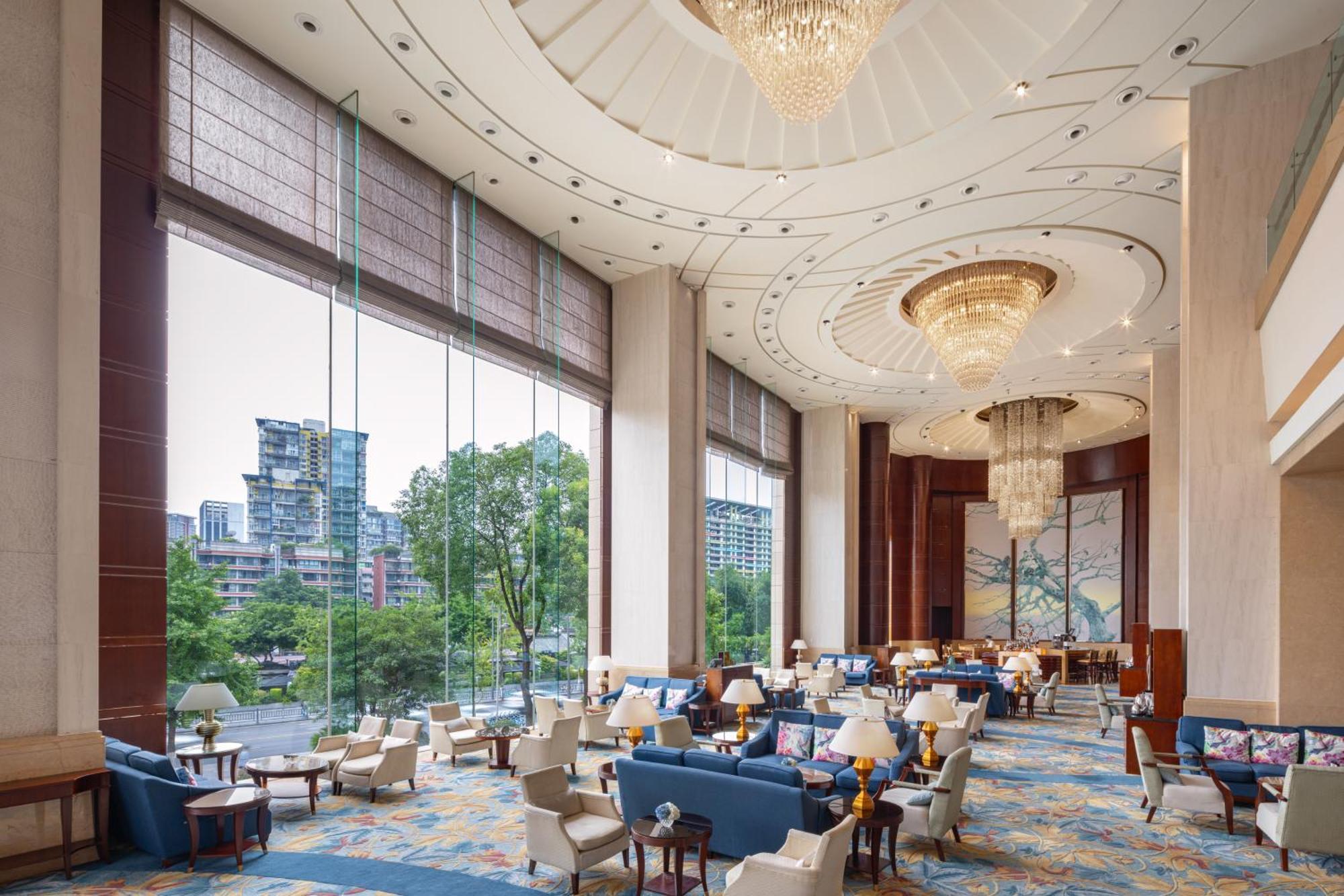 Shangri-La Chengdú Exterior foto