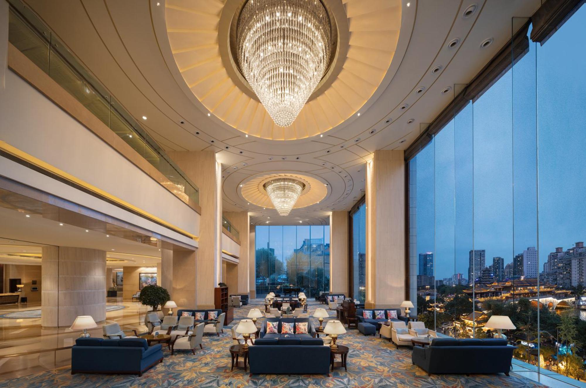Shangri-La Chengdú Exterior foto