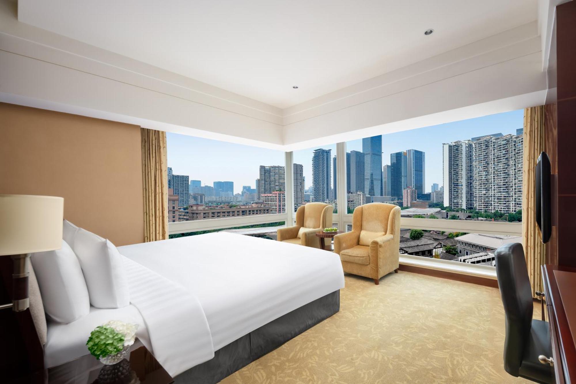 Shangri-La Chengdú Exterior foto