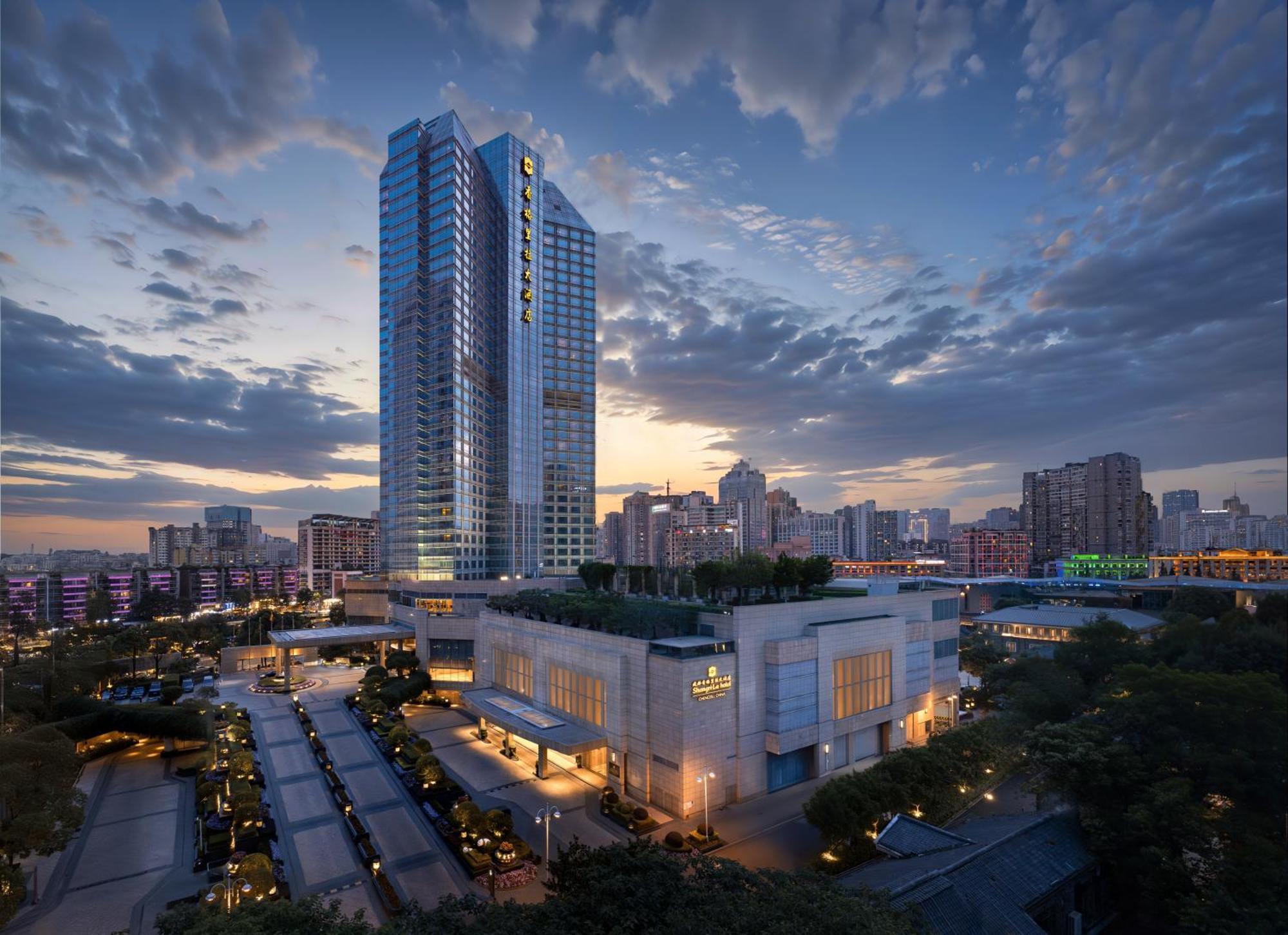 Shangri-La Chengdú Exterior foto