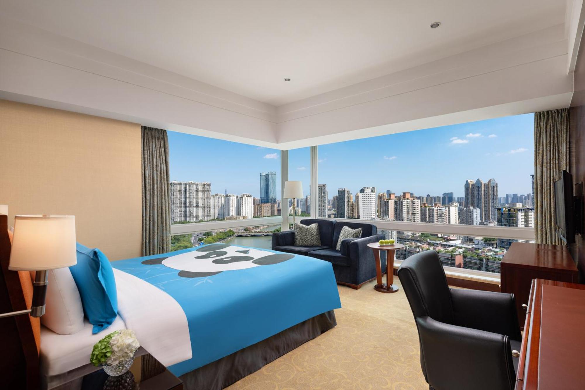 Shangri-La Chengdú Exterior foto