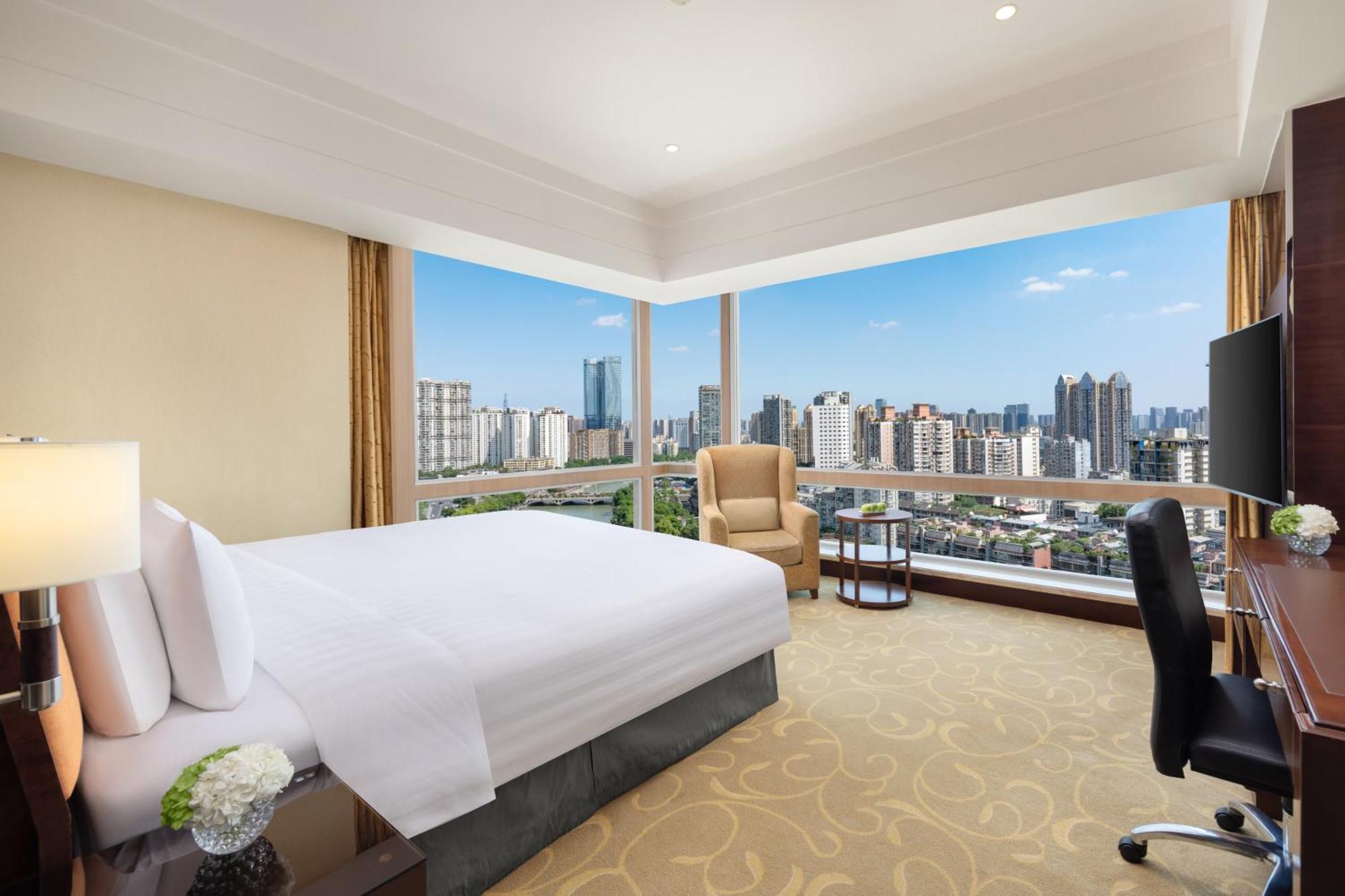 Shangri-La Chengdú Exterior foto