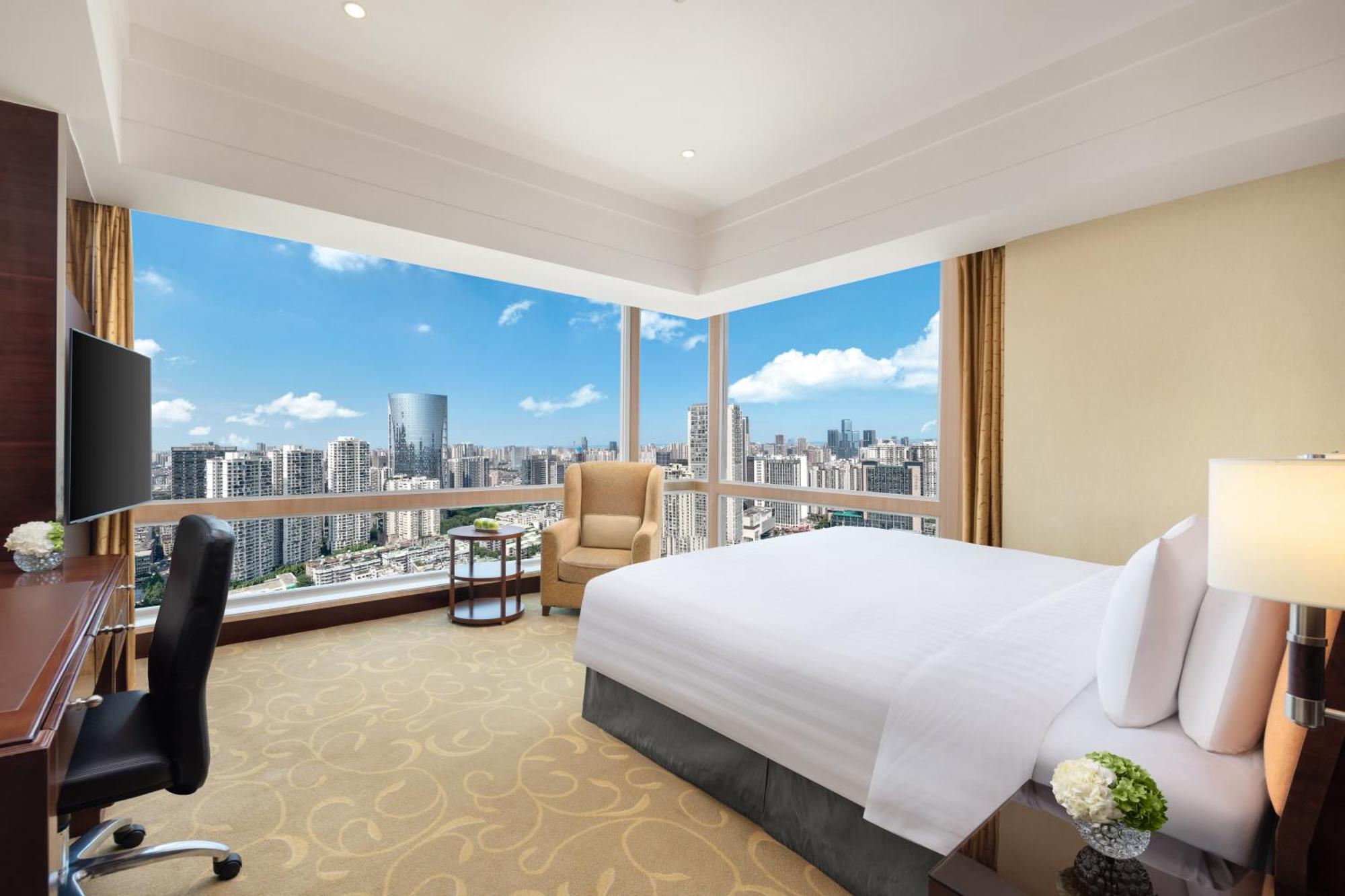 Shangri-La Chengdú Exterior foto