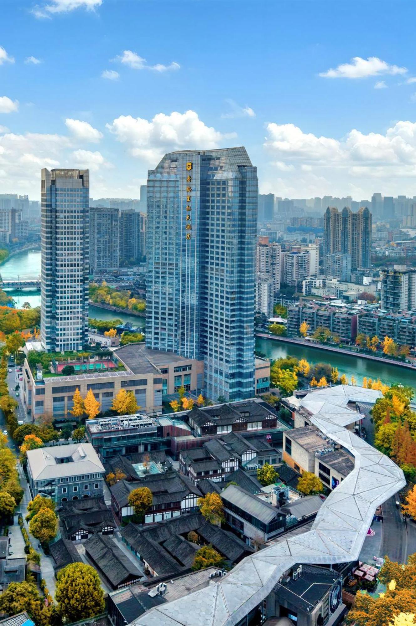 Shangri-La Chengdú Exterior foto