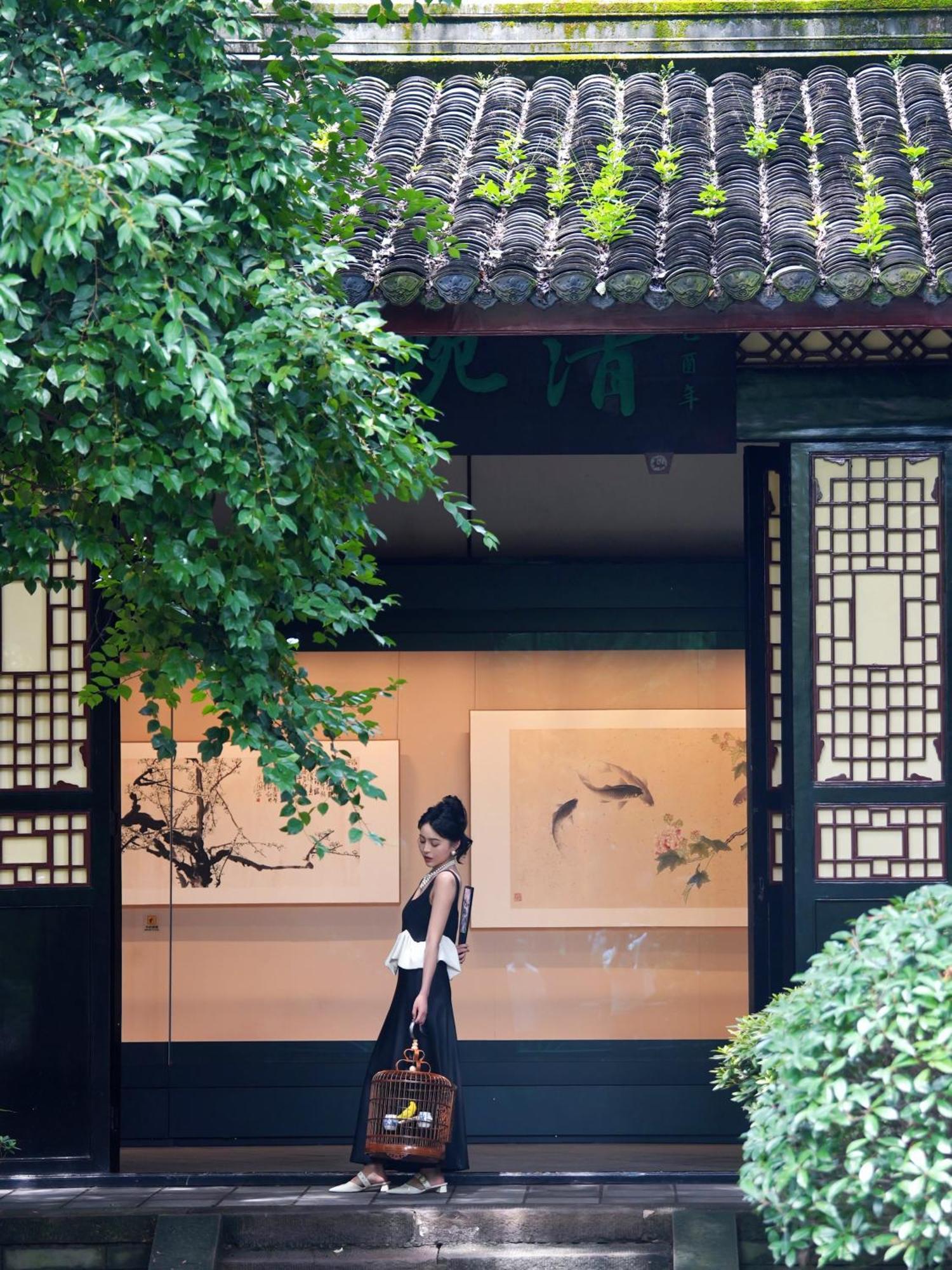 Shangri-La Chengdú Exterior foto