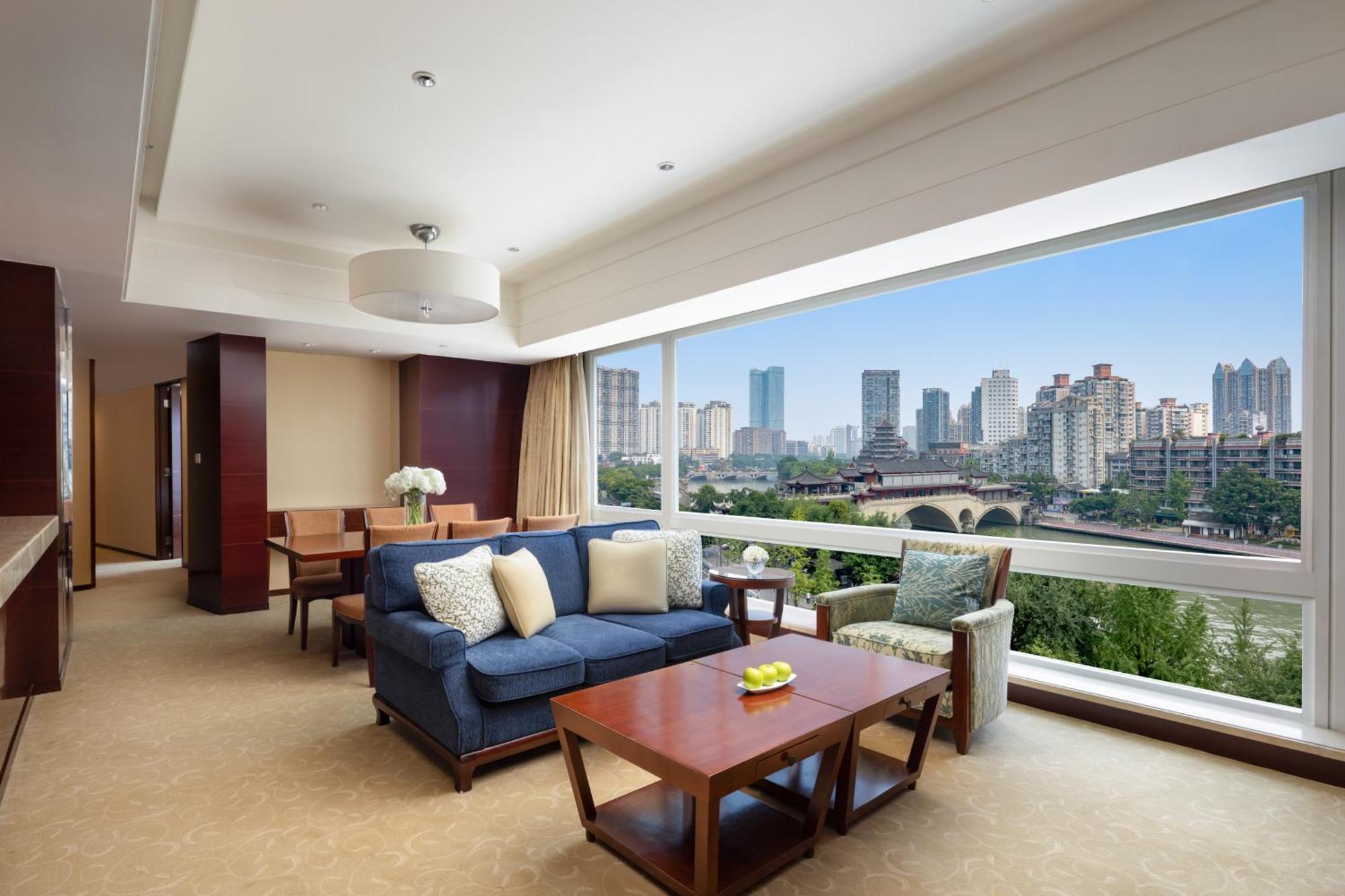 Shangri-La Chengdú Exterior foto